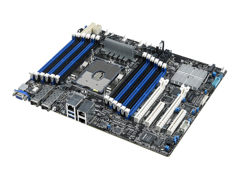 ASUS Z11PA-U12/10G-2S Server Motherboard, LGA 3647, C622 DDR4 EG DIMM (0/12), ATX, 3YR WTY