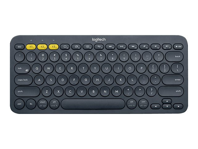 LOGITECH K380 Wireless Keyboard,Multi-Device,Bluetooth, Black-1YR WTY