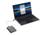 SEAGATE One Touch 2.5" 4TB External USB3.0 Hard Drive (Space Grey), 3YR
