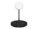 BELKIN 2-IN-1 Wireless Charger for Apple MagSafe Black