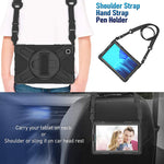 Samsung Rugged Case Hand & Shoulder Strap Galaxy Tab A7 Lite 8.7 2021 SM-T220 & 225