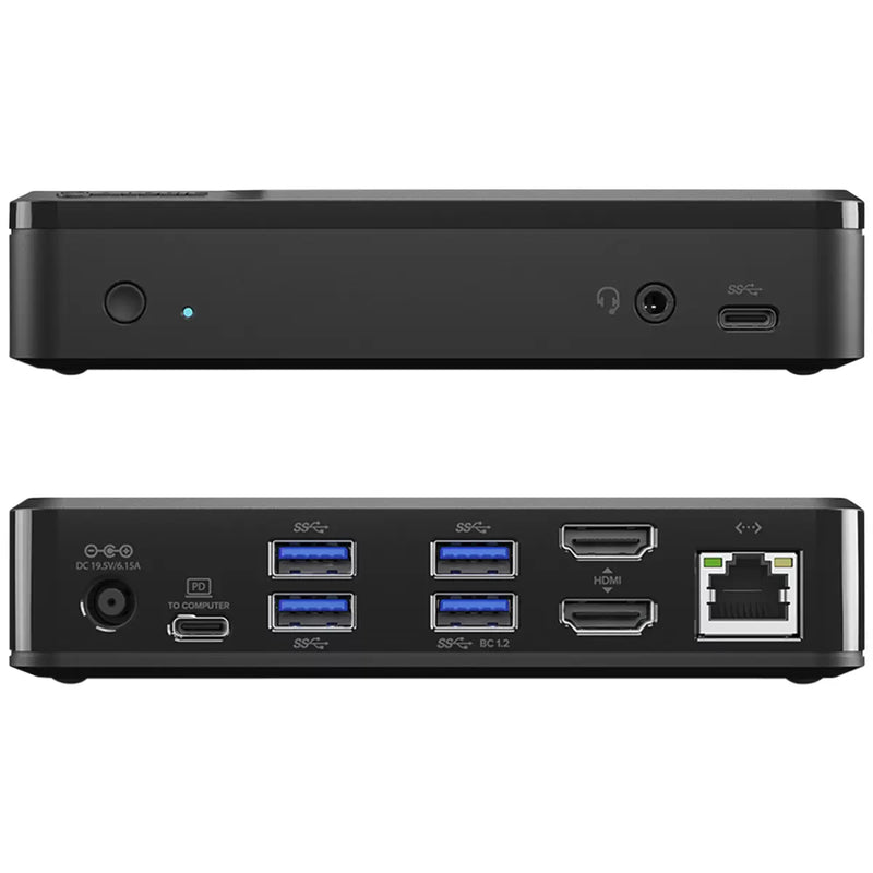 Alogic Universal Twin HD Pro USB-C Docking Station DUTHDPR