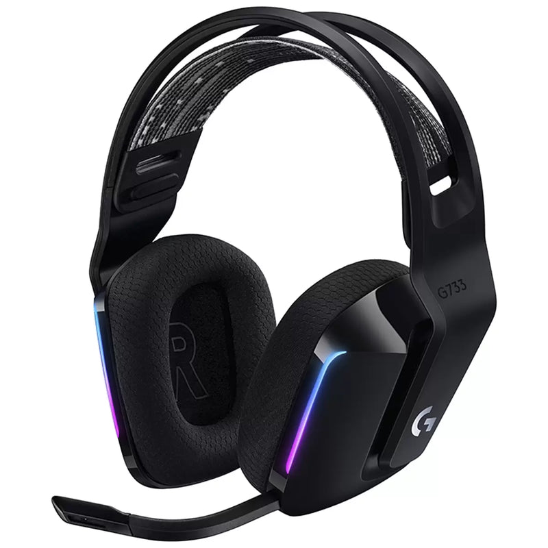 Logitech G733 Lightspeed Black Gaming Headset 981-000867