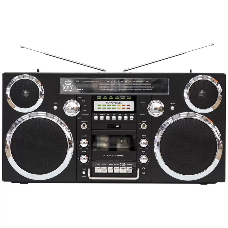 GPO Brooklyn Boombox GPO-BROOK-BLK