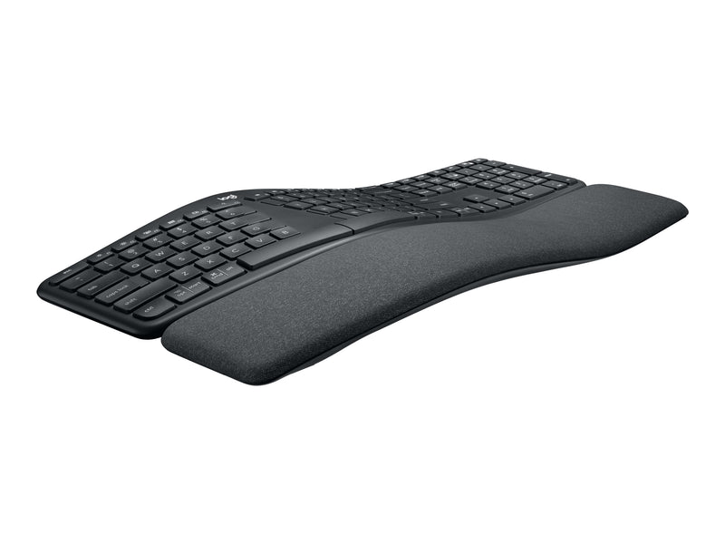 LOGITECH K860 Wirless KeyBoard,Ergo, Split KeyBoard, Unifying Receiver,BT,Graphite-1YR