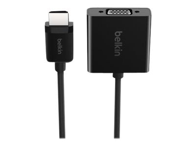 BELKIN HDMI TO VGA Adapter with 3.5 Audio with Micro-USB Power, 2YR