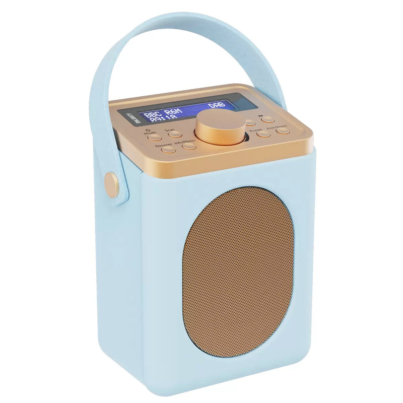 Majority Little Shelford Bluetooth & DAB Radio with Bluetooth Duck Egg