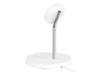 BELKIN 2-IN-1 Wireless Charger for Apple MagSafe White