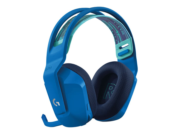 LOGITECH G733 Wireless LightSYNC RGB Gaming Headset, DTS X2.0 SRS,20M Range,Blue-2YR WTY