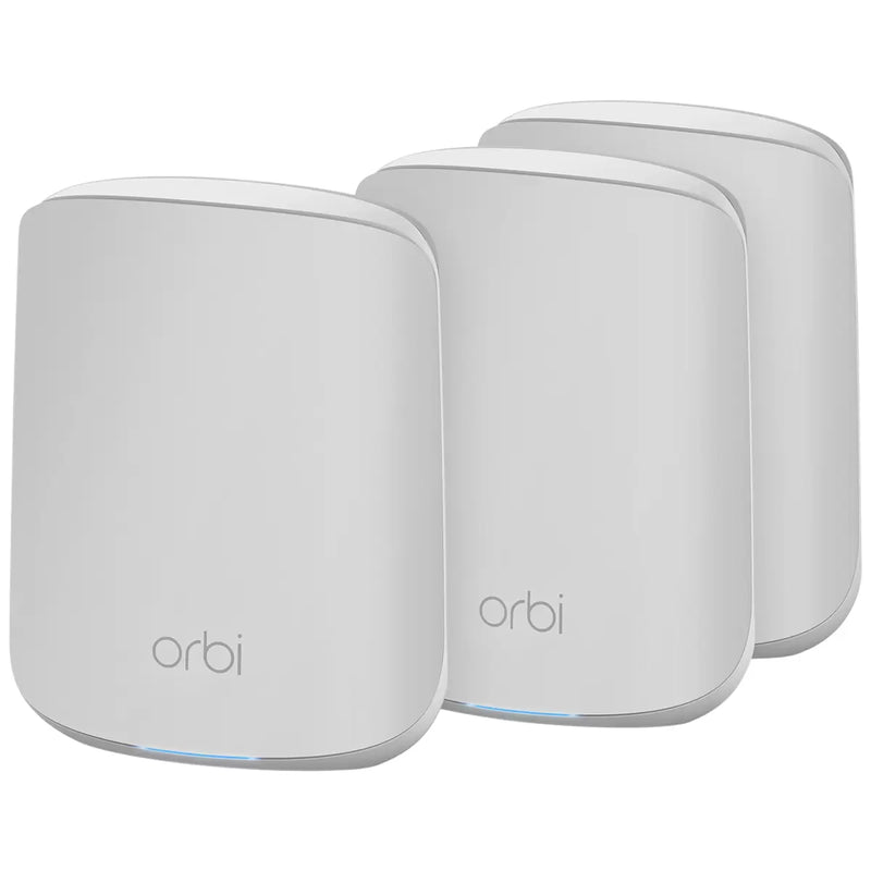 NETGEAR Orbi RBK353 WiFi 6 Dual-band Mesh System 3 Pack RBK353-100AUS