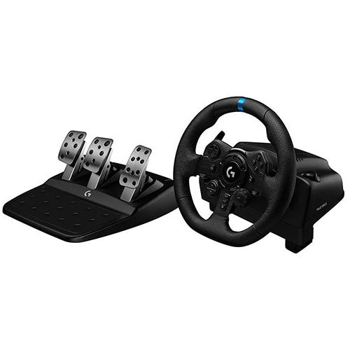 LOGITECH G923 Racing Wheel and Pedals for PS4/PC, True Force- 2YR WTY