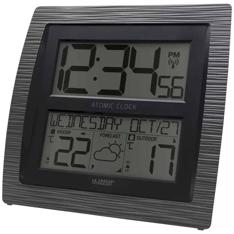 La Crosse Technology Digital Clock with Weather Station C75723-AU