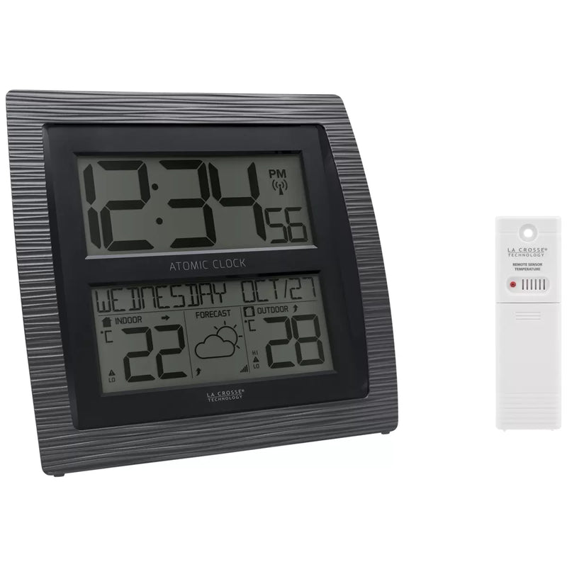 La Crosse Technology Digital Clock with Weather Station C75723-AU