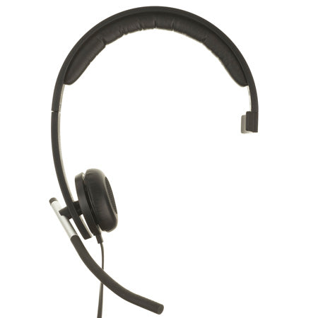 LOGITECH H650E Wired USB Mono Headset, Noise Cancelling,2YR WTY