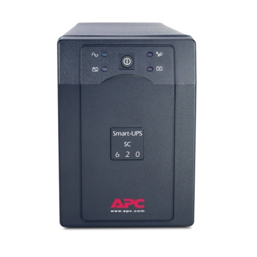 APC Smart UPS (SC), 620VA, IEC(4), Serial, Tower, 2YR WTY