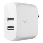 BELKIN 2 Port Wall Charger, 20W USB-C (2) PD 3.0, White, 2 YR with CEW $2500