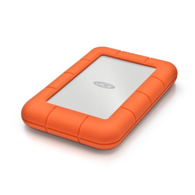 LACIE Rugged Mini 2.5" 4FT Drop Resistant 2TB USB-C, 2YR