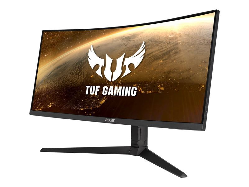 ASUS 34" (16:9) IPS WQHD LED, 1MS, 165Hz, DP(2), HDMI(2), USB(2), Tilt, Vesa, SPKR, 3YR