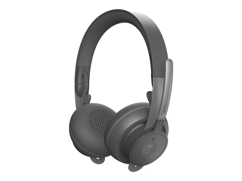 LOGITECH Zone Wireless MS Stereo Headset,BT, Noise Cancelling, USB-C W/ USB-A Adapter,