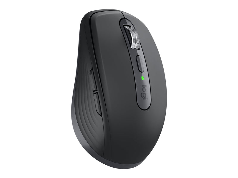 LOGITECH MX Anywhere 3S Wireless Mouse, Multi Device,Unifying Receiver,BT,Graphite-1YR WTY