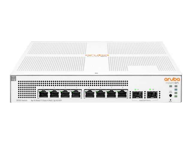 ARUBA Instant on 1930 8G 2SFP 124W POE+ Switch