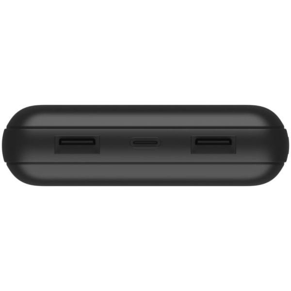 BELKIN BoostCharge PwrBank, 20K mAh, USB-C(1) PD,USB-A (2)15W, BLK, USB-C TO A Cable INC