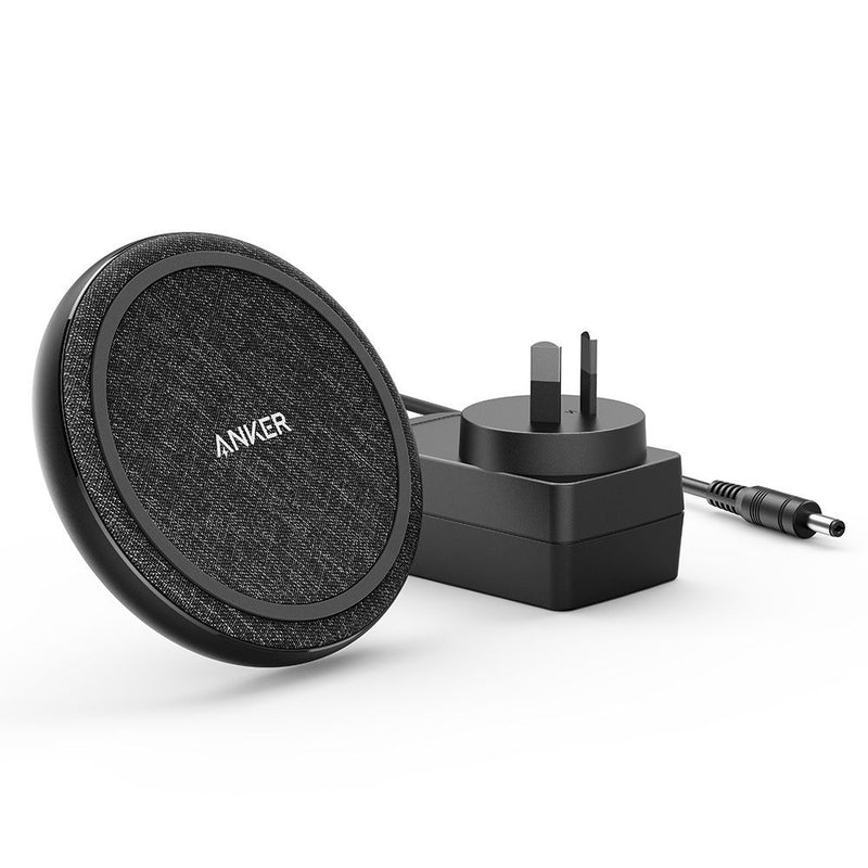 ANKER PowerWave Sense Pad - BLACK FABRIC(Wireless Q1 Wall charger)