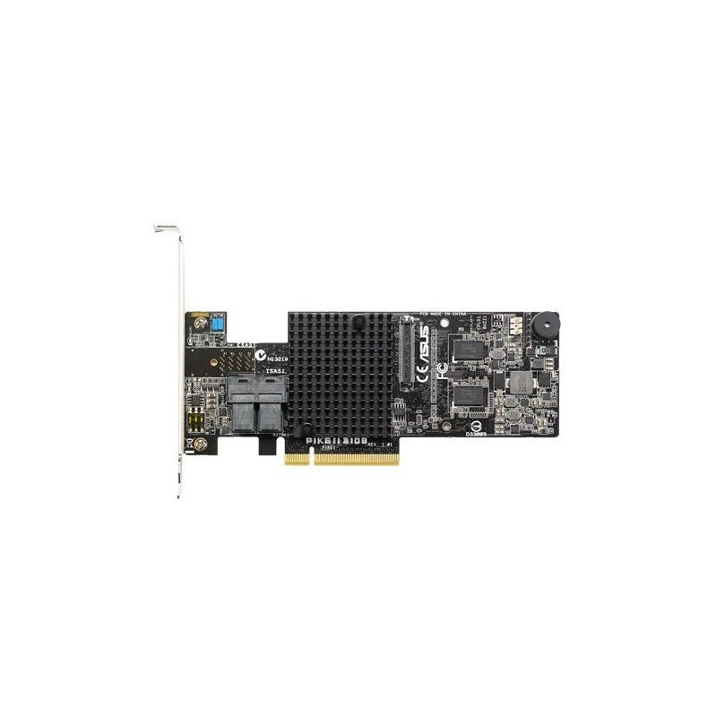 ASUS Pike II 3108 8-Port Internal SAS12G Raid Card,2GB Cache,16PD (MiniSAS HD)