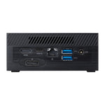 ASUS PN62 Mini PC, Intel i7-10510U,DDR4(0/2),M.2(0/1), 2.5"(0/1), WL-AX,HDMI,USB-C,3YR WTY