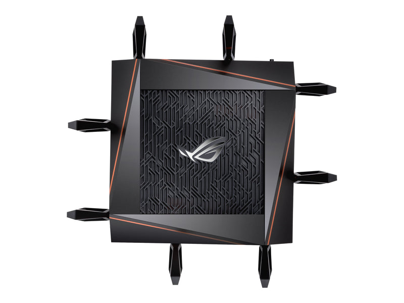 ASUS AX11000 Wireless Tri Band Rog 10 Gigbit Router,10 GbE(4),USB 3.1(2),ANT(8),3YR WTY