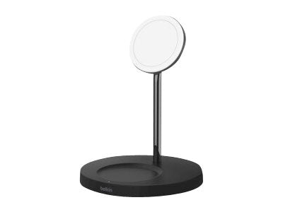 BELKIN 2-IN-1 Wireless Charger for Apple MagSafe Black