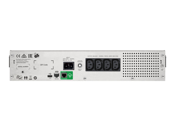 APC Smart UPS (C), 1500VA, LCD, RM 230V 2U Rack with Smart Connect 2YR WTY