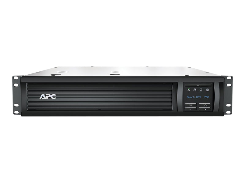 APC Smart UPS(SMT) 750VA, IEC(4), USB, Serial, Smart Slot, LCD, 2U R, Smart Connect-3Y WTY