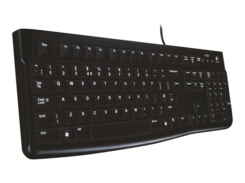 LOGITECH K120 Wired USB Keyboard - 3YR WTY