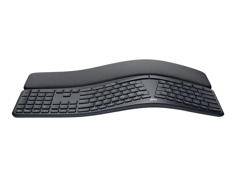 LOGITECH K860 Wirless KeyBoard,Ergo, Split KeyBoard, Unifying Receiver,BT,Graphite-1YR