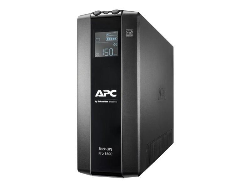 APC (BR1600MI) Back-UPS PRO (BR), 1600VA, IEC(8), AVR, LCD Monitoring, 2YR WTY