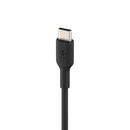 BELKIN 1M USB-C to Lightning Charge/SYNC Cable, MFi, Black, 2 YR