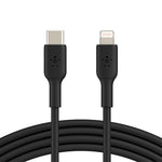 BELKIN 1M USB-C to Lightning Charge/SYNC Cable, MFi, Black, 2 YR