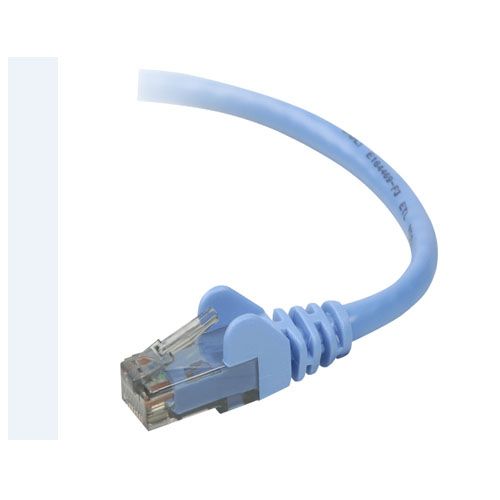 BELKIN 0.5M CAT6 Snagless UTP Ethernet Patch Cable, Blue