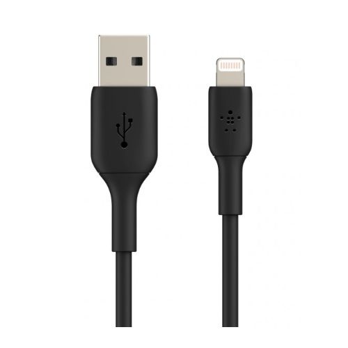 BELKIN 3M USB-A to Lightning Charge/SYNC Cable, MFi, Black, 1 YR WTY