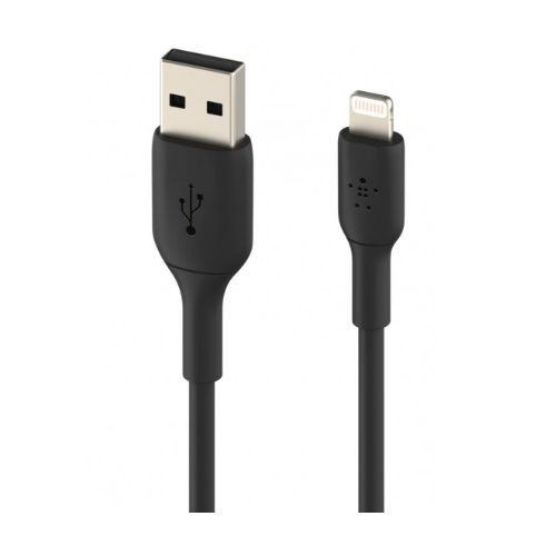 BELKIN 3M USB-A to Lightning Charge/SYNC Cable, MFi, Black, 1 YR WTY