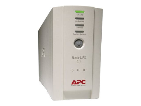 APC Standby Back-UPS (CS), 500VA, IEC(4), USB, SERIAL, 2YR WTY