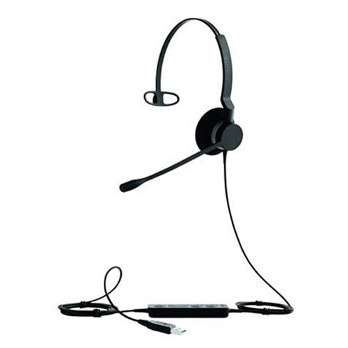 JABRA Corded BIZ 2300 UC Mono Headset,USB-C