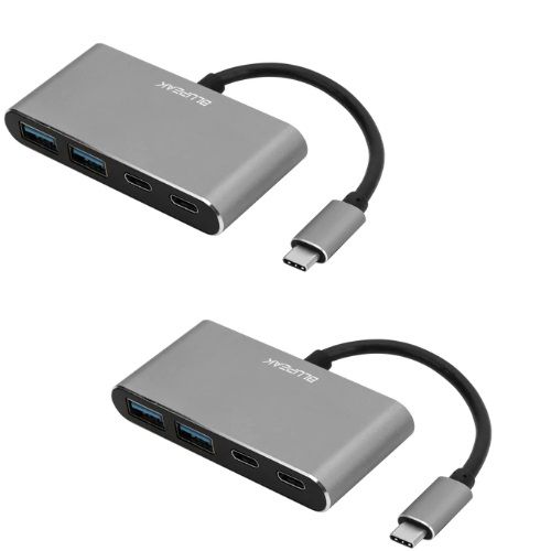 BLUPEAK USB-C TO 2 X USB-A & 2 X USB-C Hub (2 Year Warranty)