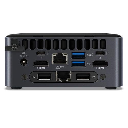 INTEL NUC Mini Pc Pro Kit, i5-1135G7,DDR4(0/2),M.2(0/1),2.5"(0/1),No PWR Cord,3YR