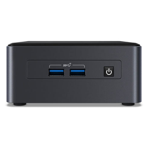 INTEL NUC Mini Pc Pro Kit, i5-1135G7,DDR4(0/2),M.2(0/1),2.5"(0/1),No PWR Cord,3YR