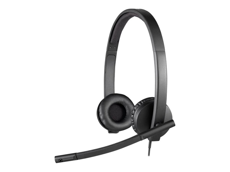 LOGITECH H570E Wired USB Stereo Headset, Noise & Echo Cancelling, 2YR WTY