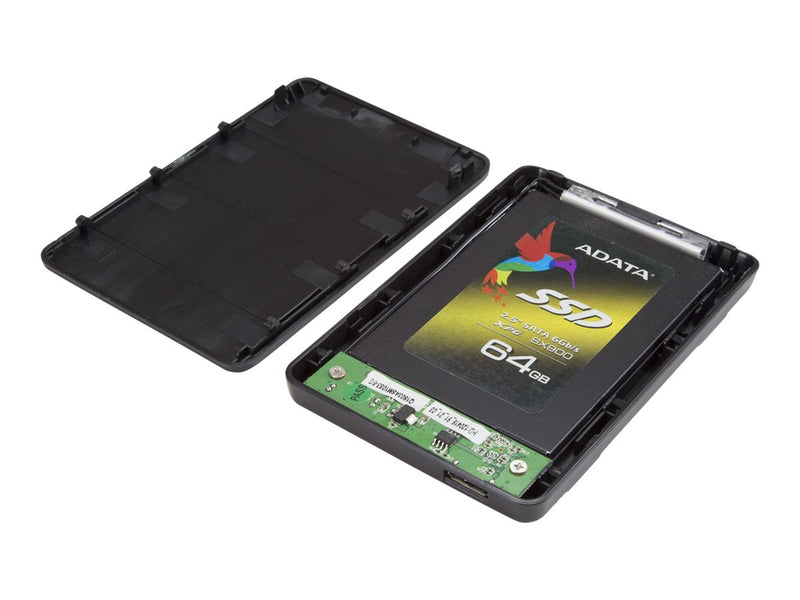 STARTECH 2.5" Sata SSD to Portable External Hard Drive, SSD Enclosure, USB3.0, 2YR