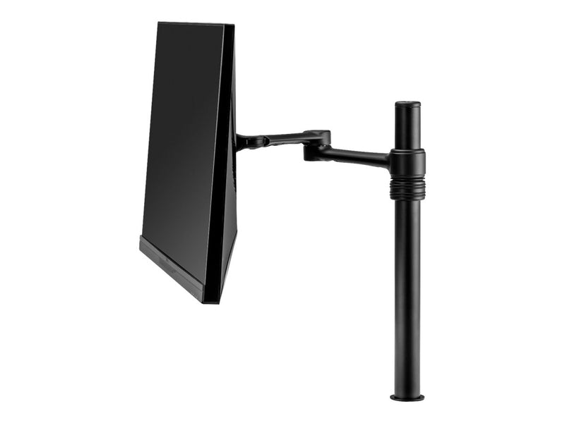 ATDEC Single Monitor Desk Mount, Up to 8KG, VESA 75x75 , 100x100, BLACK, 10 YR WTY