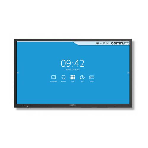 COMMBOX(CBIC86) 86" 4K UHD Interactive Classic Dispaly (V3),20-PT Touch, Android 8.0,5 WTY